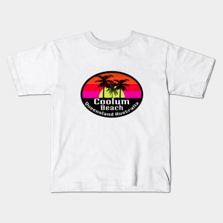 Collum Beach Australia Queensland Kids T-Shirt